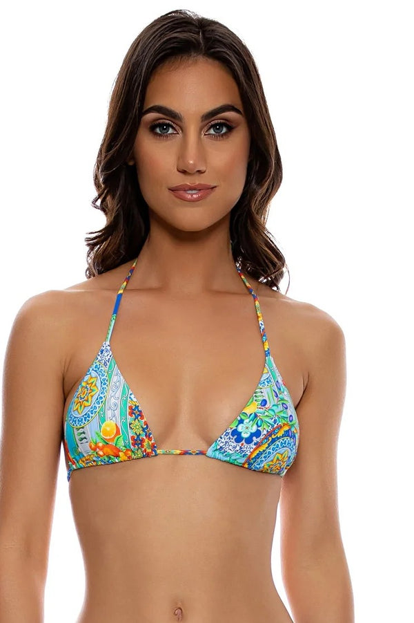 Luli Fama Amalfi Seamless Triangle Top